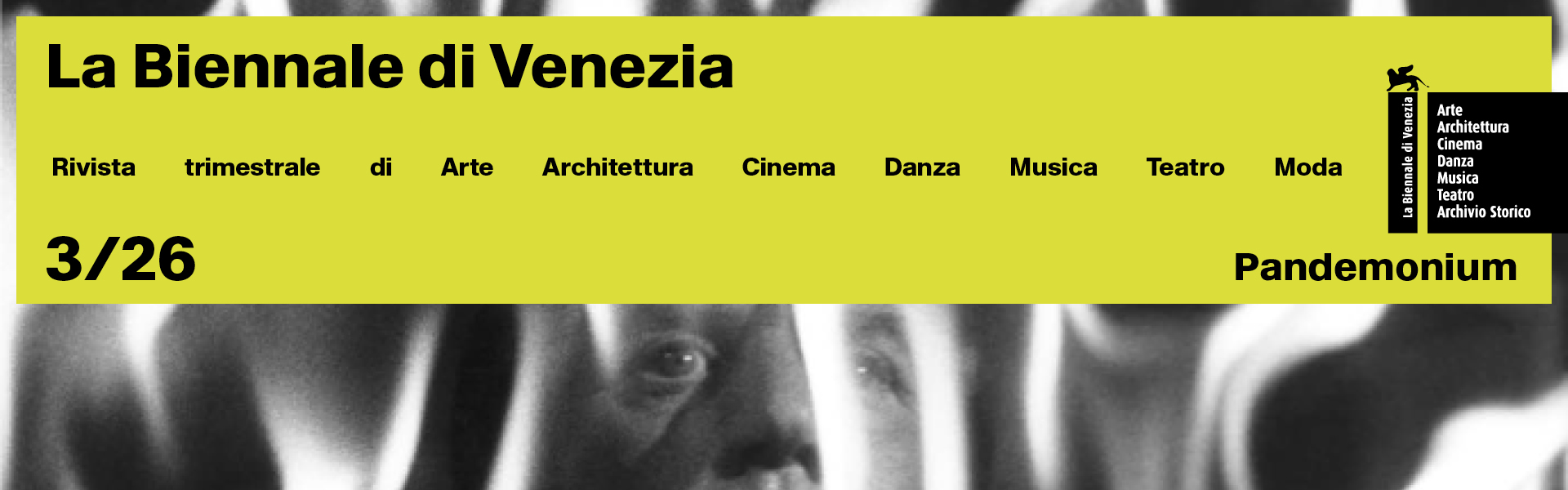 Rivista della Biennale di Venezia, martedì 29 settembre la presentazione a Villa d’Este.